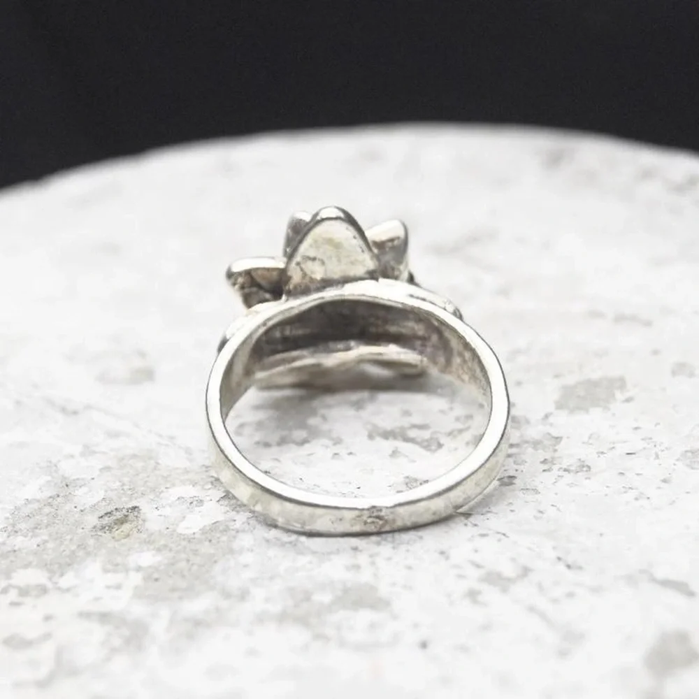 Silver Rose Ring
